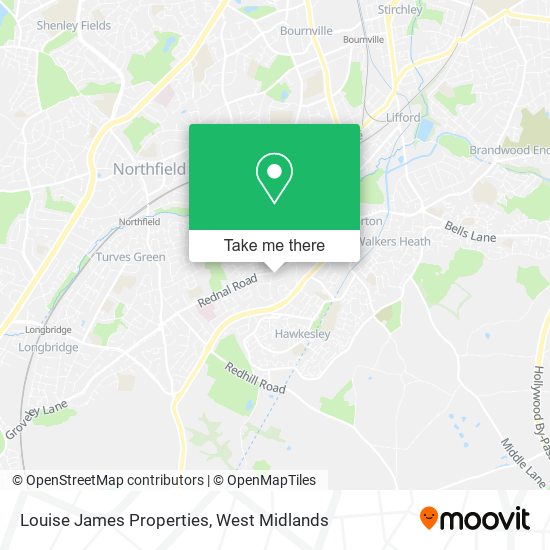 Louise James Properties map
