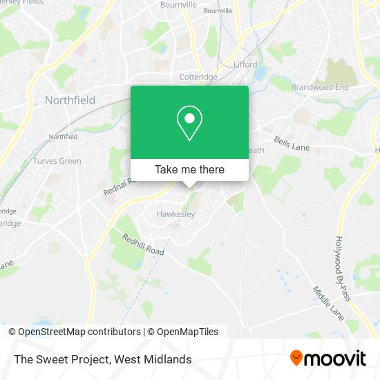 The Sweet Project map