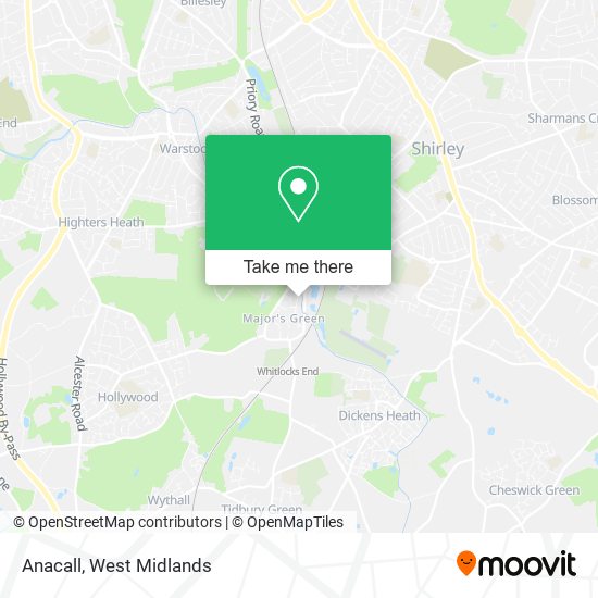 Anacall map