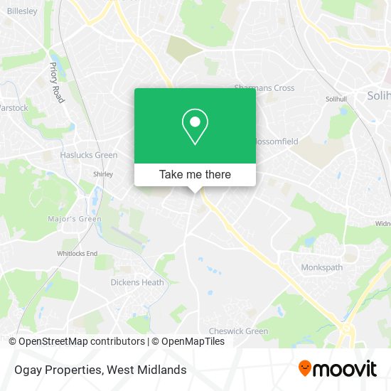 Ogay Properties map