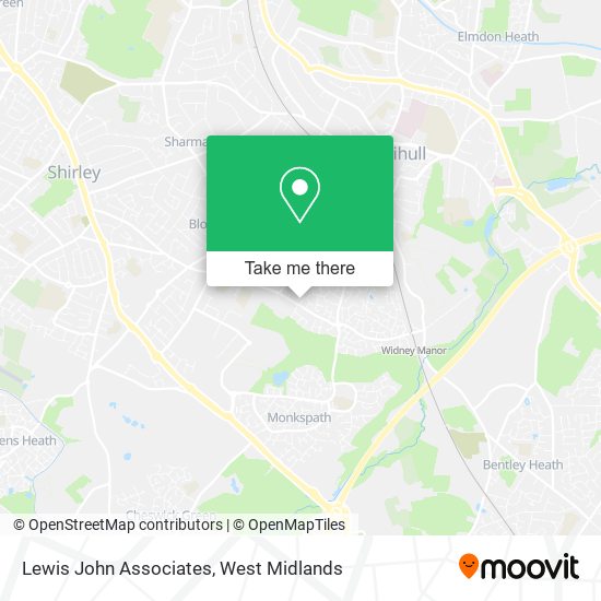 Lewis John Associates map