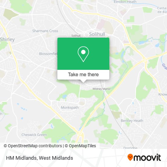 HM Midlands map