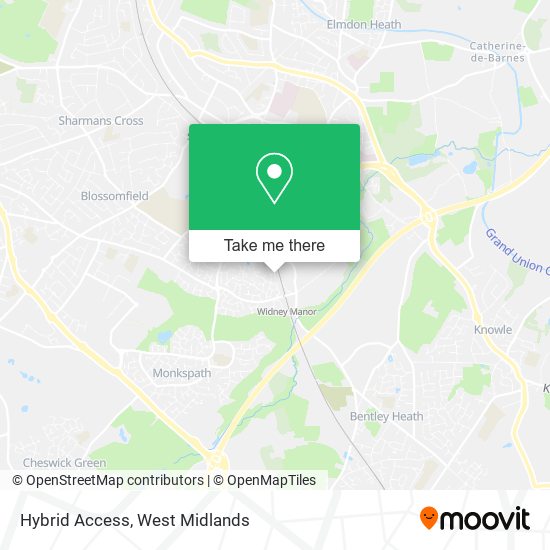Hybrid Access map