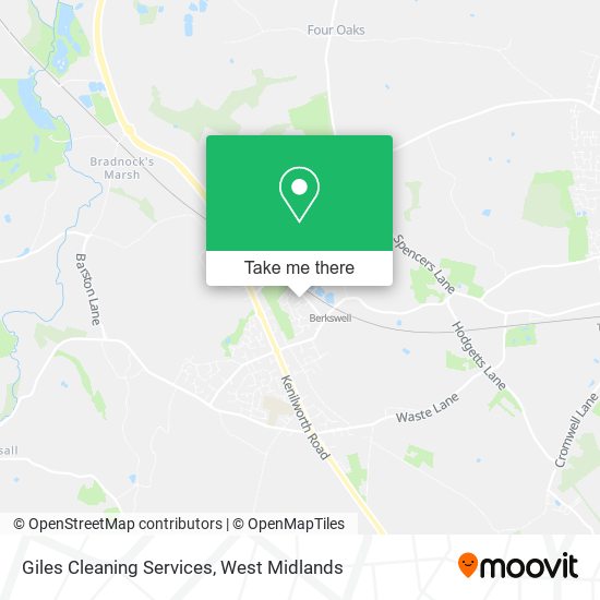 Giles Cleaning Services map