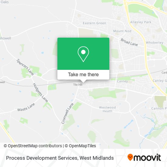 Process Development Services map