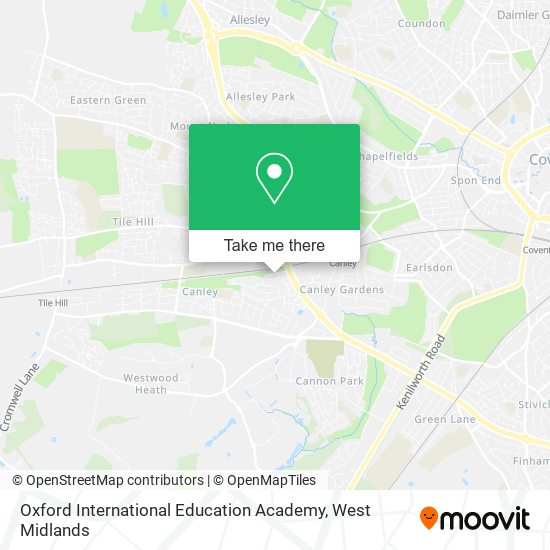 Oxford International Education Academy map