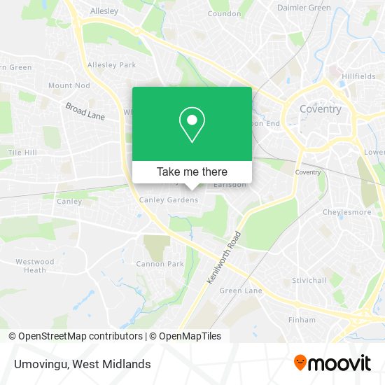 Umovingu map