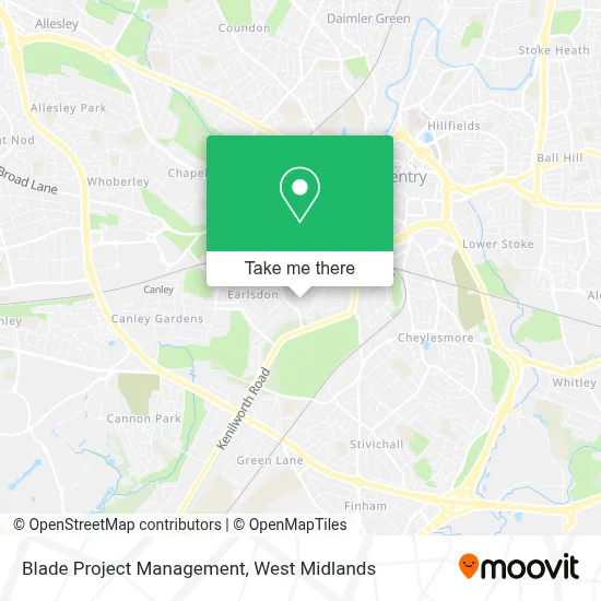 Blade Project Management map