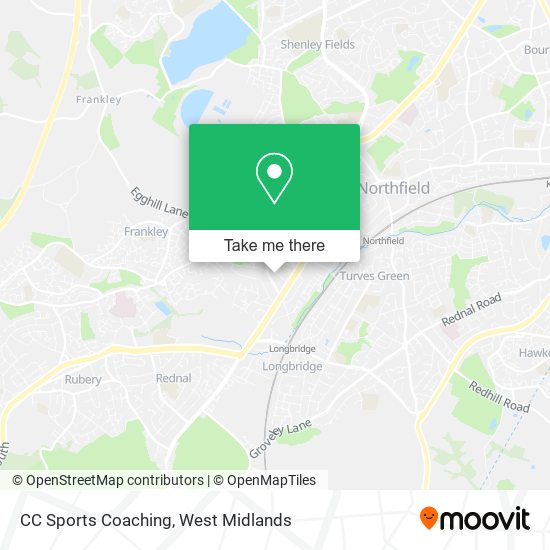 CC Sports Coaching map