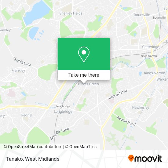 Tanako map
