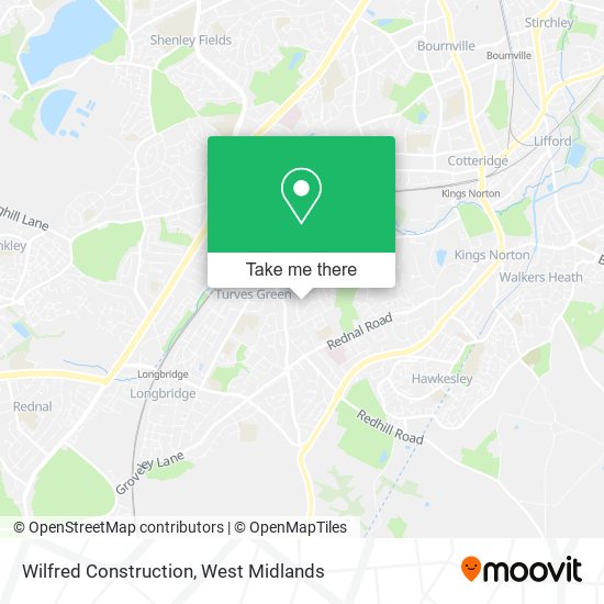 Wilfred Construction map