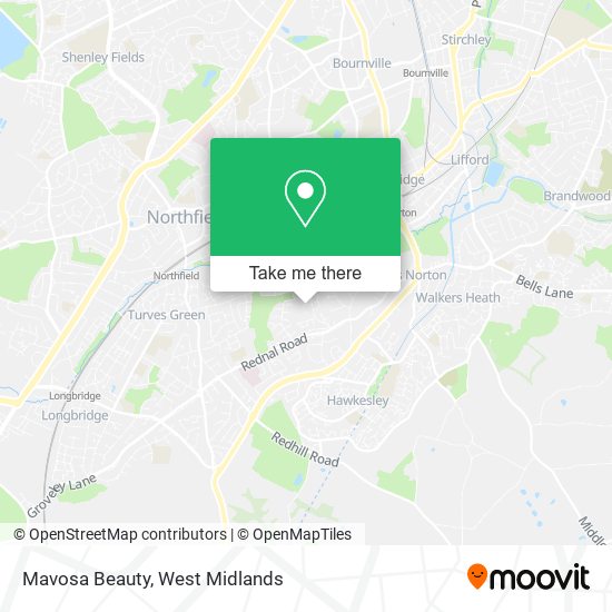 Mavosa Beauty map