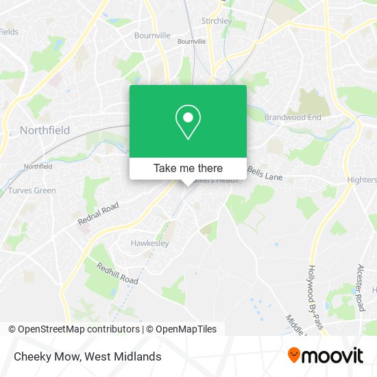 Cheeky Mow map