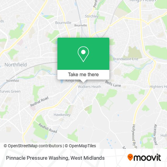 Pinnacle Pressure Washing map