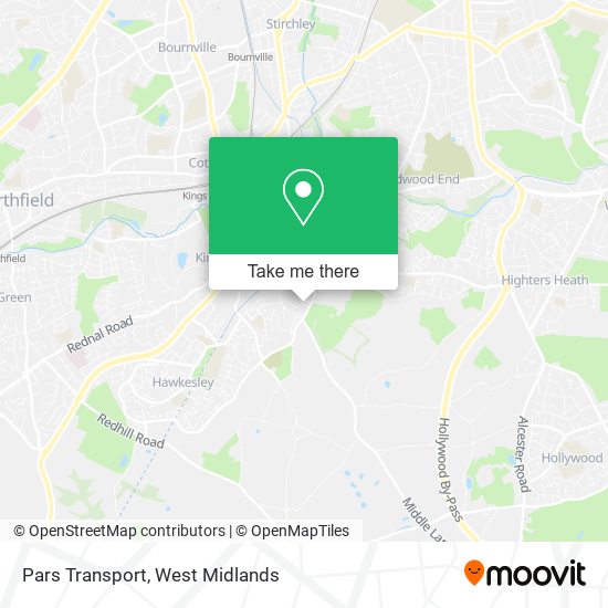 Pars Transport map