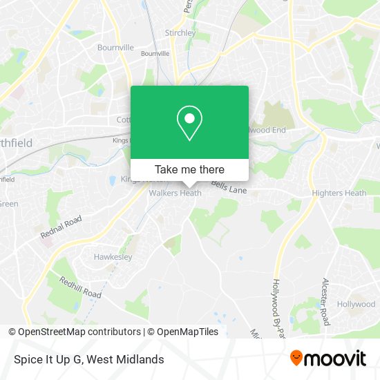 Spice It Up G map
