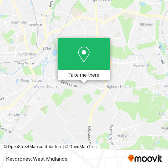 Kevdrones map