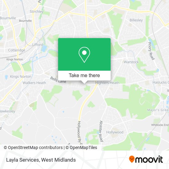 Layla Services map