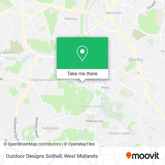 Outdoor Designs Solihull map