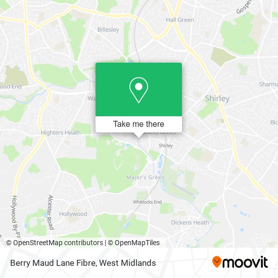 Berry Maud Lane Fibre map