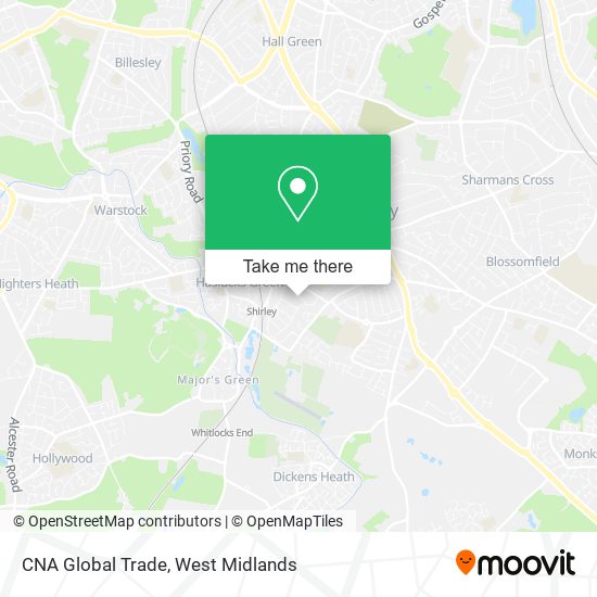 CNA Global Trade map