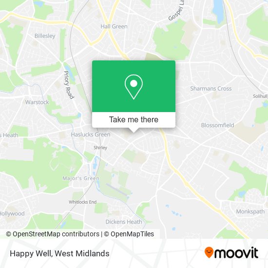 Happy Well map