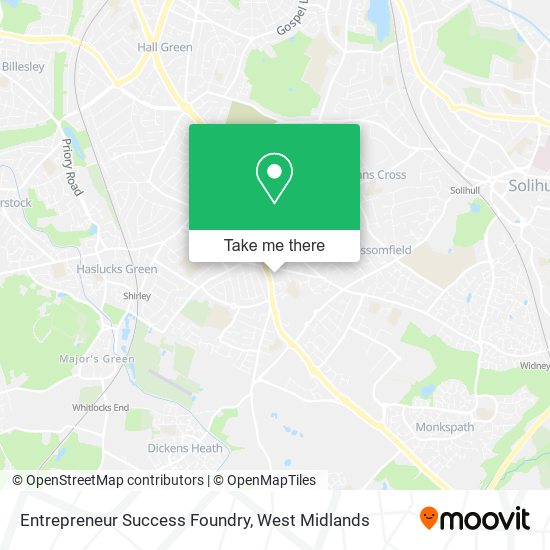 Entrepreneur Success Foundry map