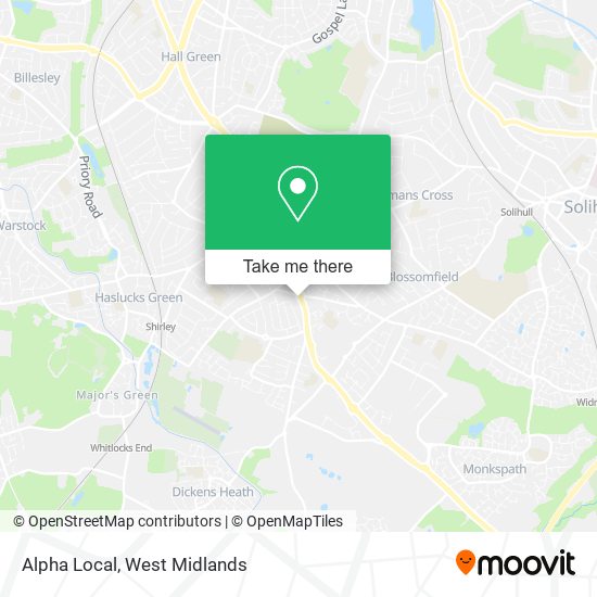 Alpha Local map
