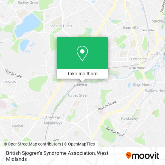 British Sjogren's Syndrome Association map