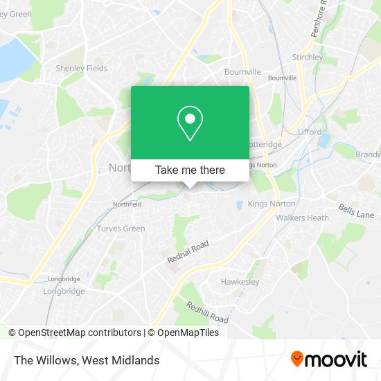 The Willows map