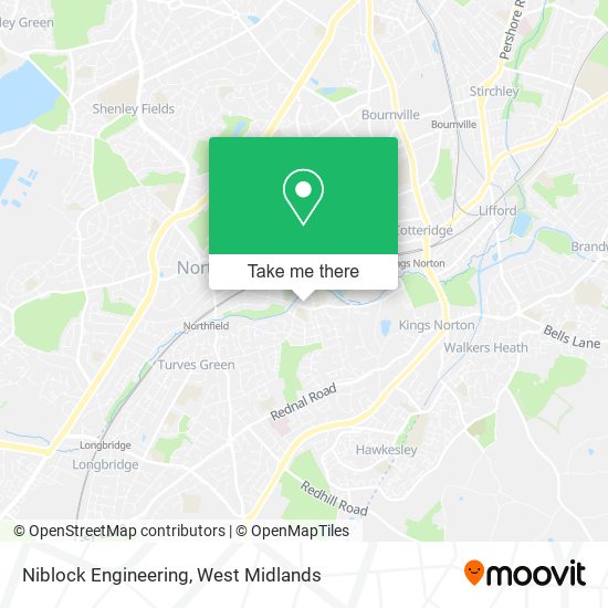 Niblock Engineering map