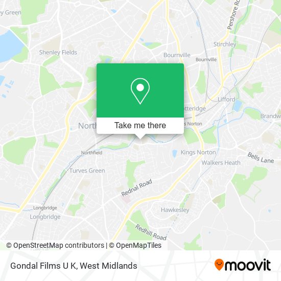Gondal Films U K map