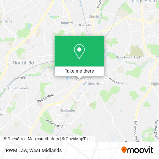 RWM Law map