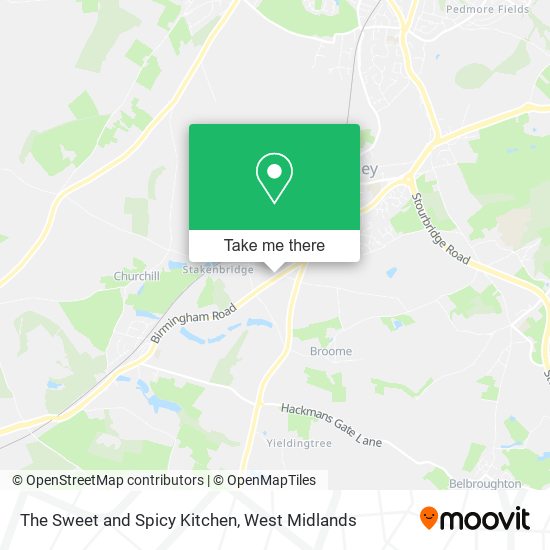 The Sweet and Spicy Kitchen map