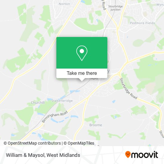 William & Maysol map