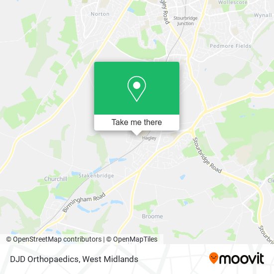 DJD Orthopaedics map