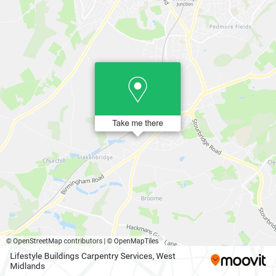 Lifestyle Buildings Carpentry Services map