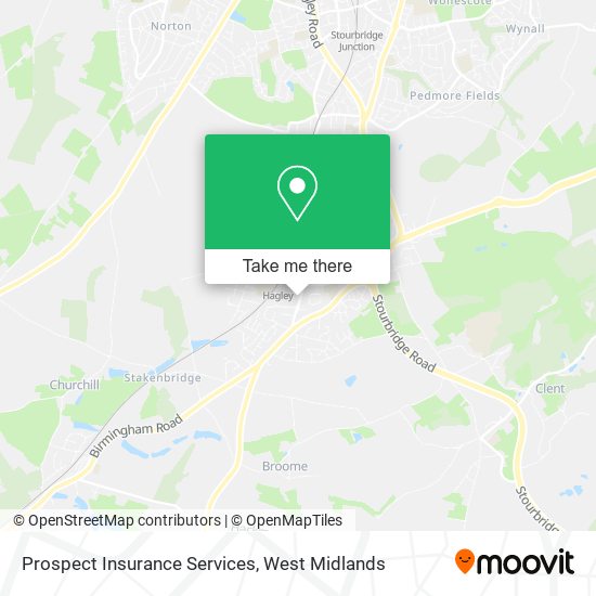 Prospect Insurance Services map