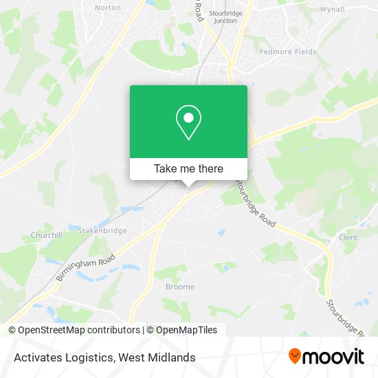 Activates Logistics map