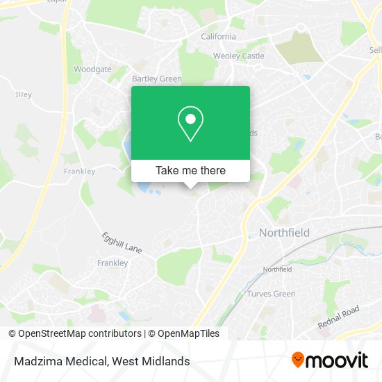 Madzima Medical map