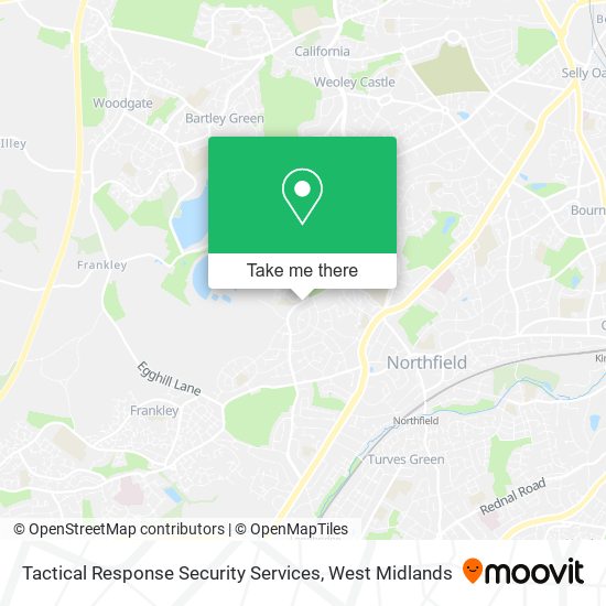 Tactical Response Security Services map
