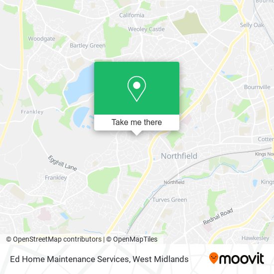 Ed Home Maintenance Services map