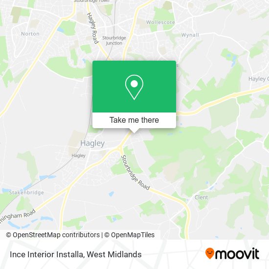 Ince Interior Installa map