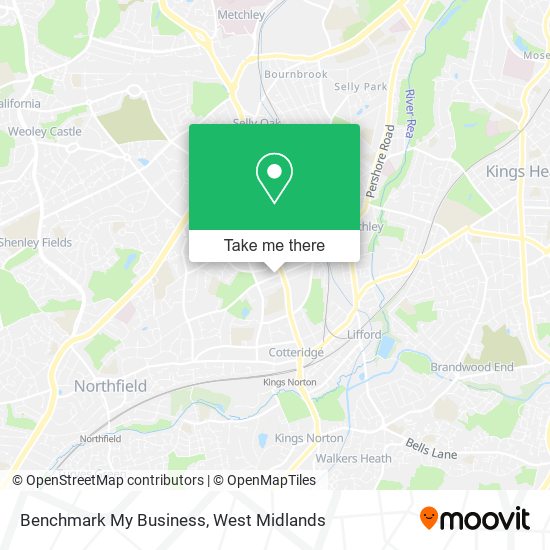 Benchmark My Business map