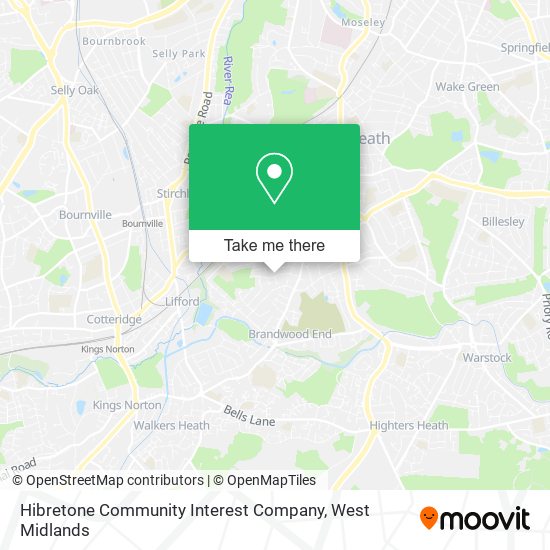 Hibretone Community Interest Company map
