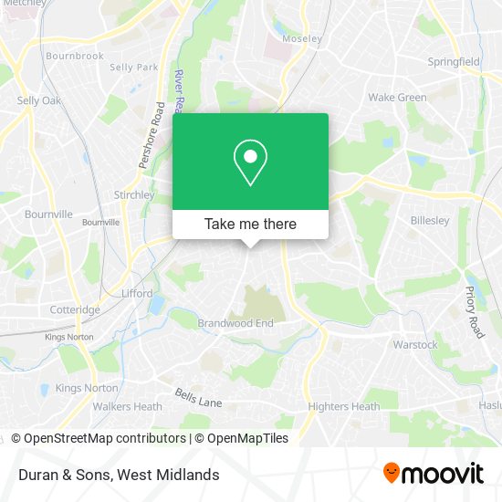 Duran & Sons map