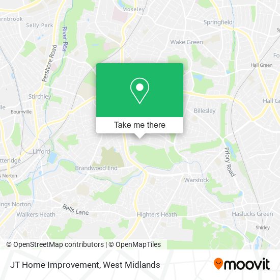 JT Home Improvement map