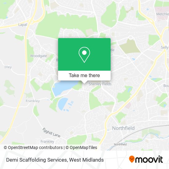 Demi Scaffolding Services map