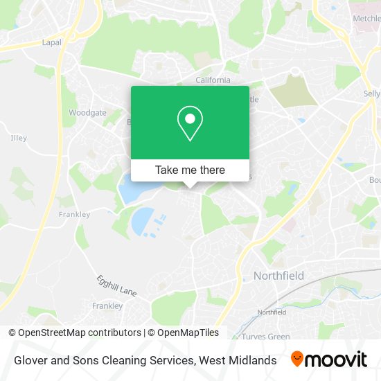 Glover and Sons Cleaning Services map