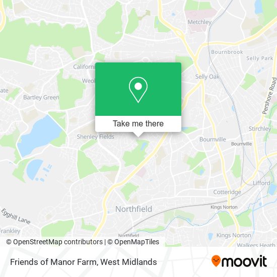 Friends of Manor Farm map